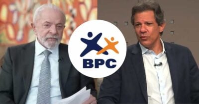 Luiz Inácio Lula da Silva, BPC e Fernando Haddad (Fotos: Reproduções / Globo / Internet)