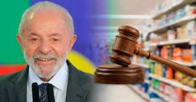 Lula ciente Lei proíbe abertura de supermercados aos domingos (Foto: Montagem/TV Foco)