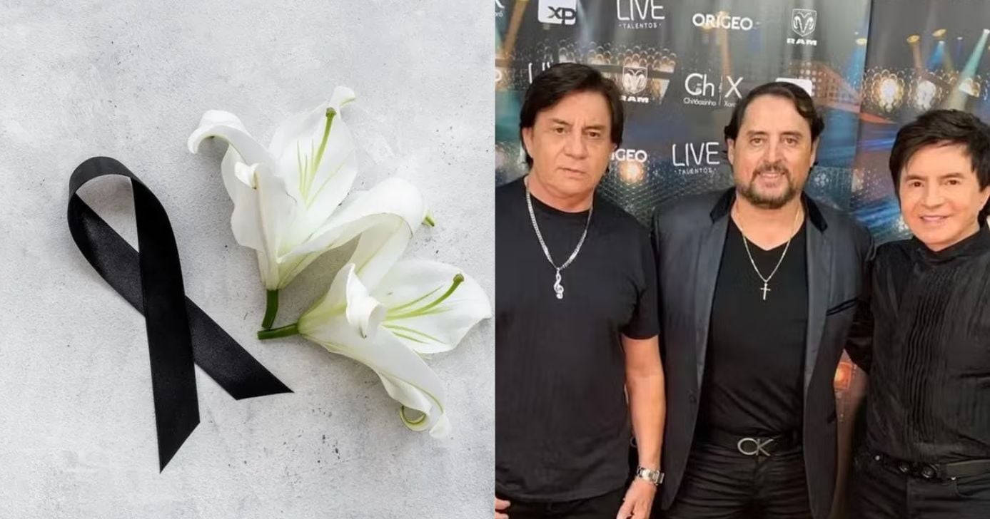 Luto Chitãozinho Mauri Xororó - Montagem TV FOCO