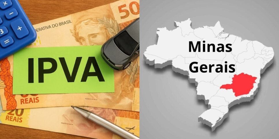 Regras do IPVA 2026 liberadas em Minas Gerais (Reprodução: Montagem TV Foco)