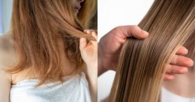 Cabelo liso: antes e depois: Foto: Ilustração