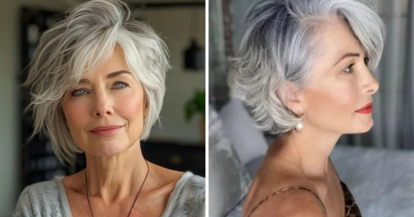 Cortes de cabelo que rejuvenescem mulheres - Montagem: Internet