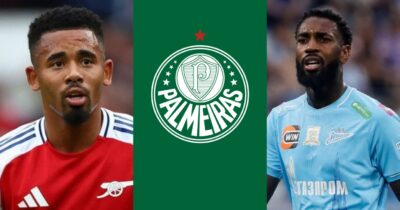 Pacotão de reforços no Palmeiras com Gerson, Gabriel Jesus e mais um - Montagem/TV FOCO