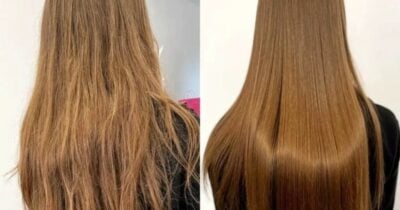 Cabelo liso com progressiva natural - Footo: Internet