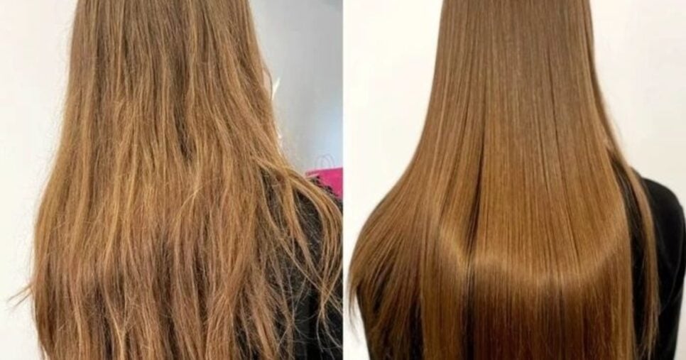 Cabelo liso com progressiva natural - Footo: Internet