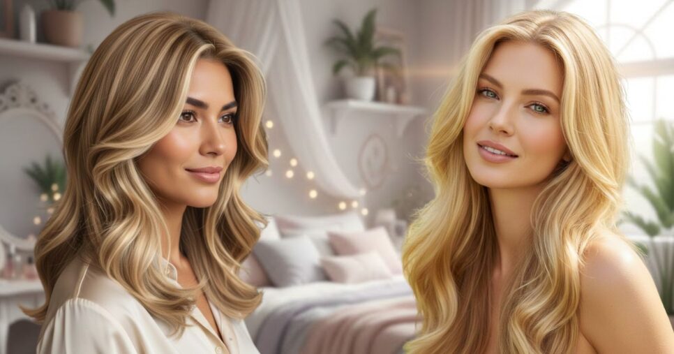 Mulheres com o cabelo loiro (Foto: Montagem TV Foco / GMN)