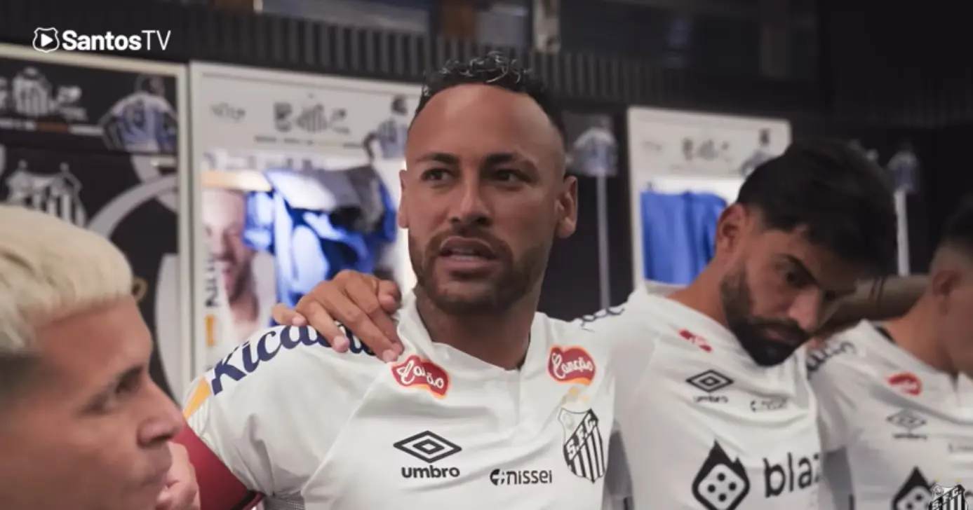 Neymar (Foto: Santos TV)