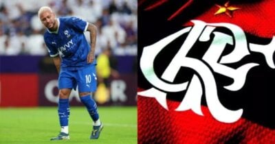 Neymar pode assinar com o Flamengo - Foto: Montagem