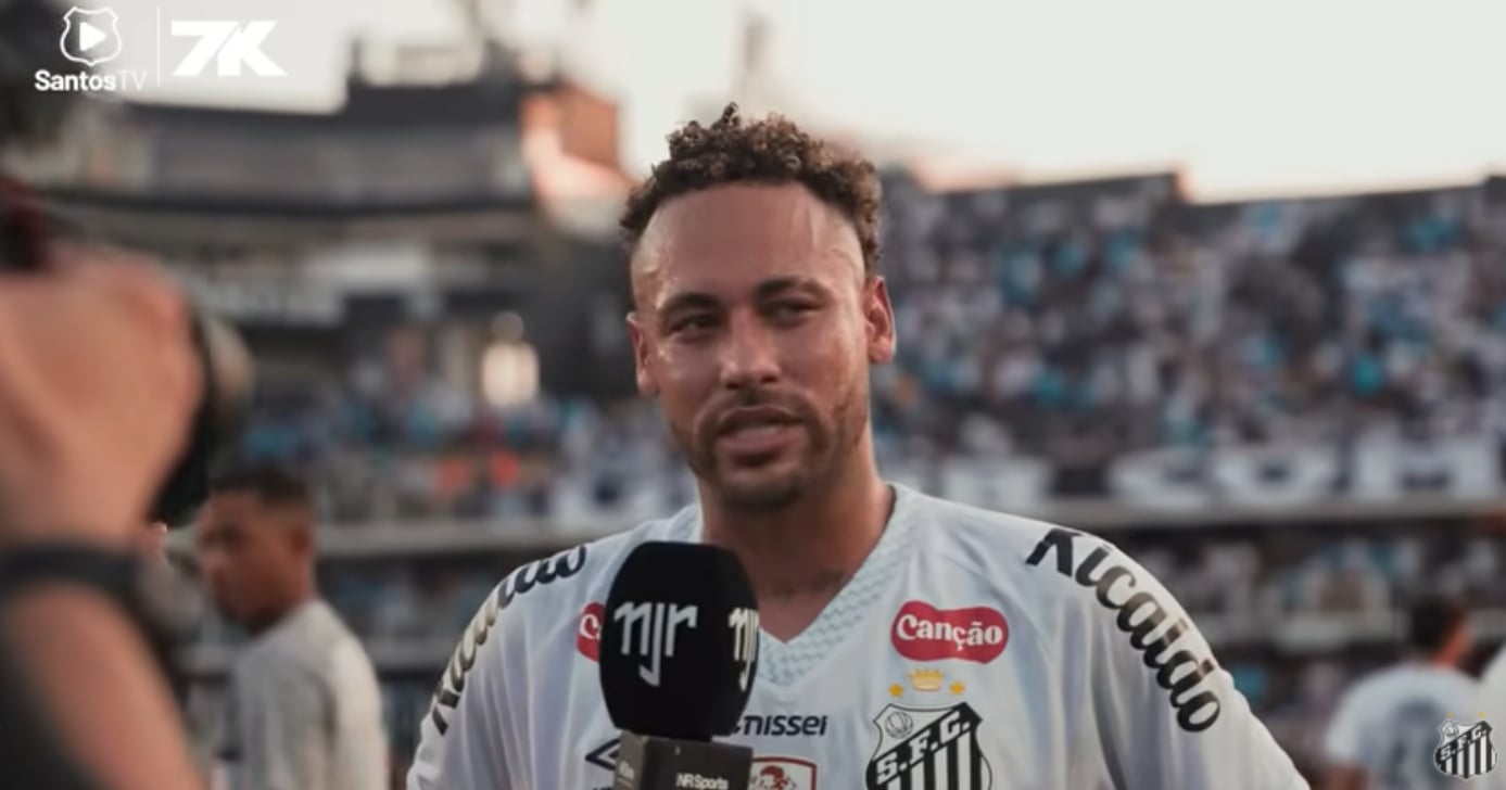 Santos vai atrás de grandes reforços para jogar com Neymar (Foto: Santos TV)