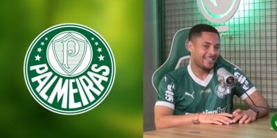 Foto - Montagem TV Foco/ Reprodução Youtube - Palmeiras TV