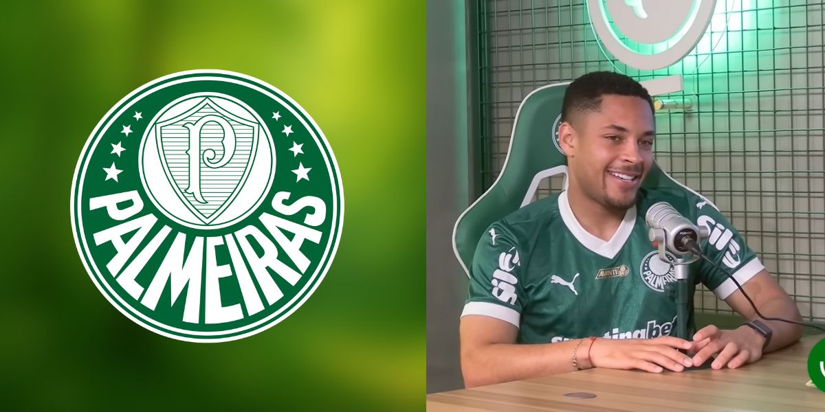 Foto - Montagem TV Foco/ Reprodução Youtube - Palmeiras TV