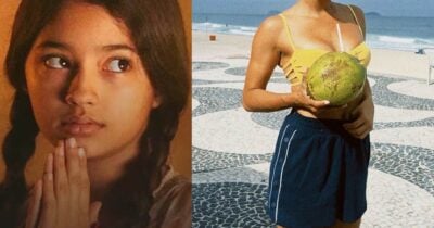 Personagem Maria e Carolina Oliveira (Fotos: Reproduções / Globo / Instagram)