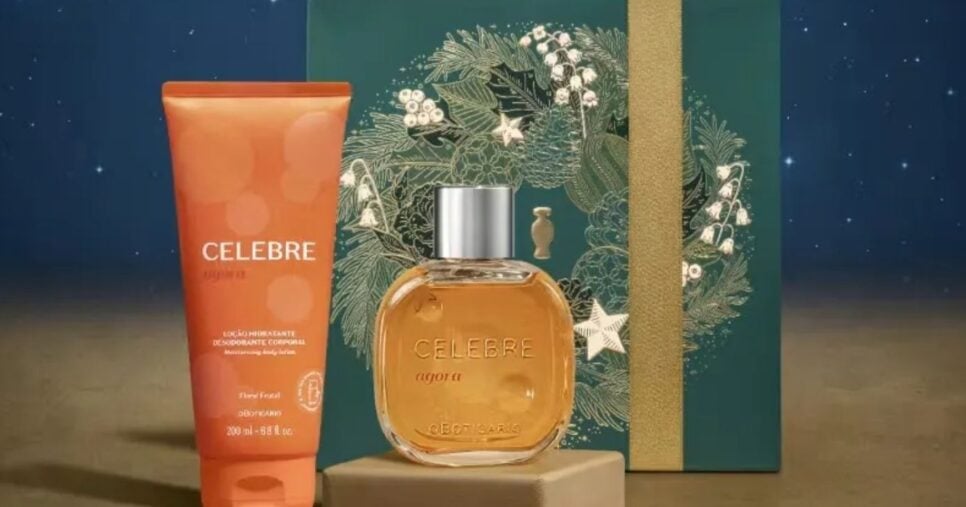 Presente Celebre Agora (Foto Reprodução/Boticário)