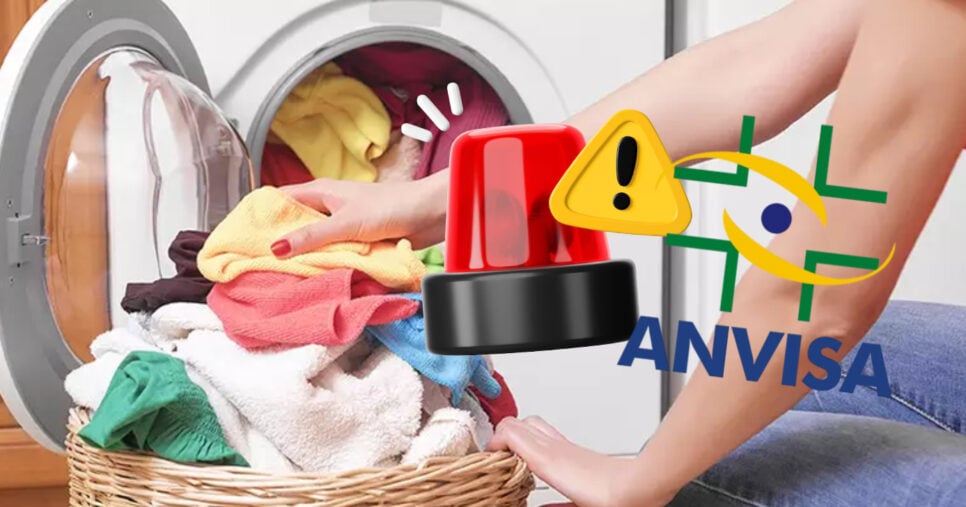 Anvisa - Lava roupas (Foto: Reprodução)