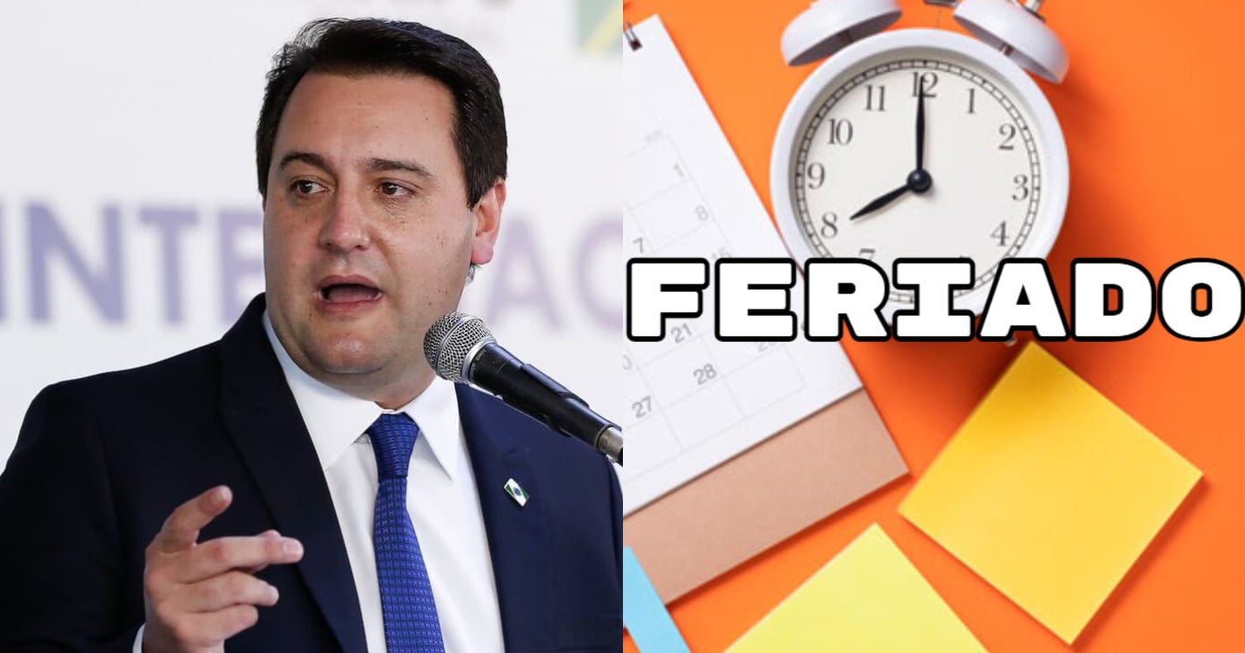 Feriado confirmado em cidades do Paraná, comandado por Ratinho Jr. (Foto: Divulgação)