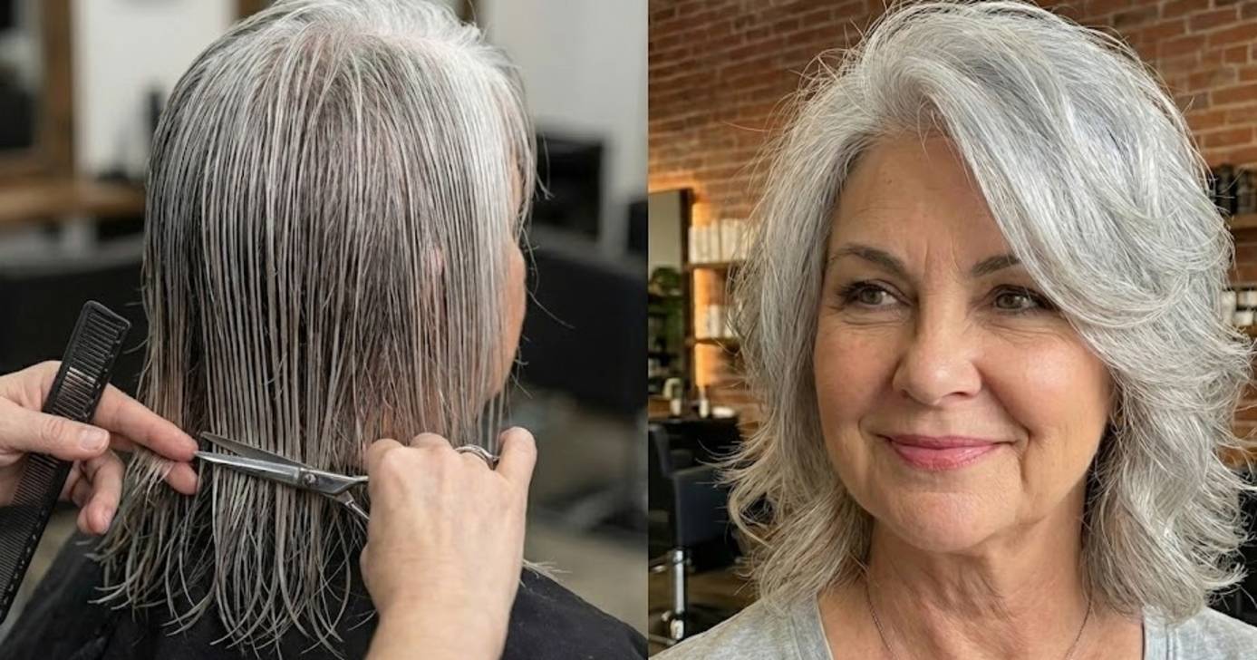 Ilustração Rejuvenesça na hora 5 cortes de cabelo que salvam as 50+