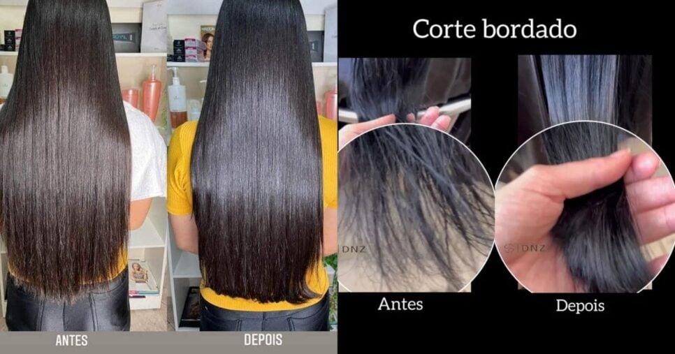 Resultado do corte bordado (Foto Reprodução/Montagem/TV Foco/Canva/GMN)