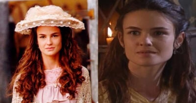 Rosana de Terra Nostra está longe da TV (Foto: TV Globo)