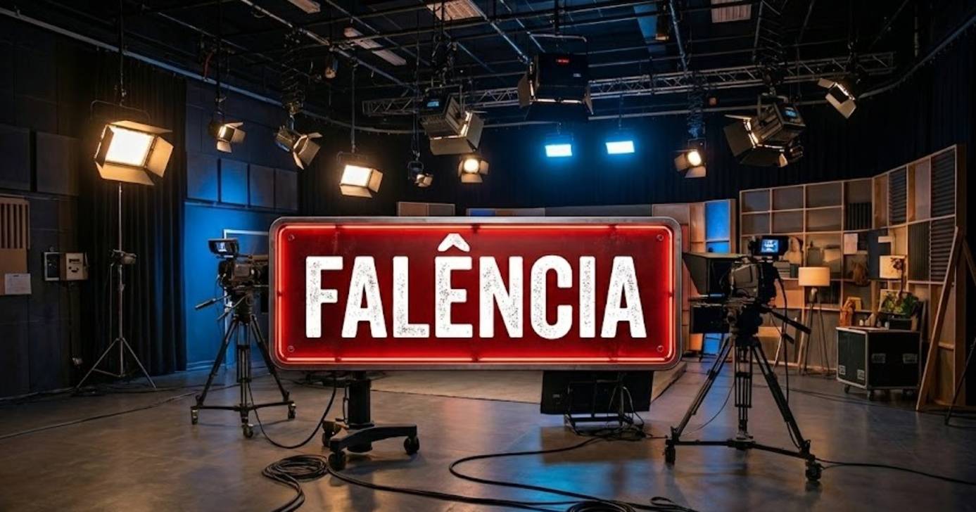 Ilustração Rumo à falência canal de TV agoniza e pode encerrar em SP