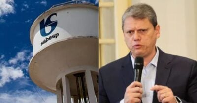 Sabesp / Tarcísio de Freitas - Montagem: TV FOCO