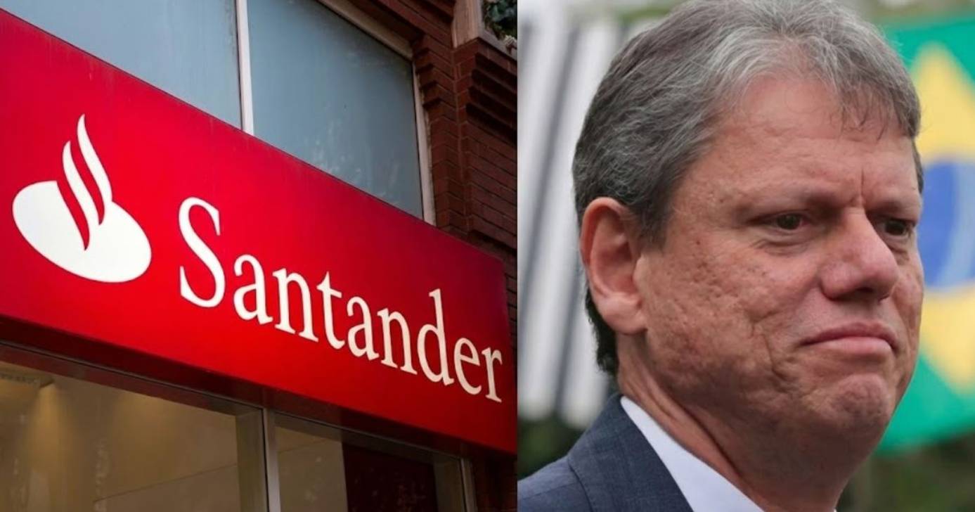 Ilustração Santander fim de agência popular chega em SP na era Tarcísio