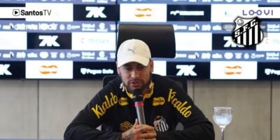 Foto - Montagem TV Foco/ Reprodução Youtube - Santos TV