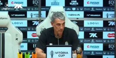 Foto - Montagem TV Foco/ Reprodução Youtube - Santos