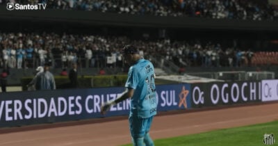 Neymar tem futuro incerto no Santos (Foto: Santos TV)