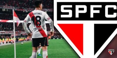 Foto - Montagem TV Foco/ Reprodução Instagram @riverplate
e
pity_martinez