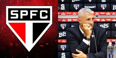 Foto - Montagem TV Foco/ Reprodução Youtube - SPFC TV