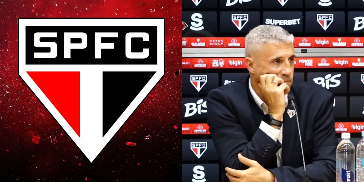 Foto - Montagem TV Foco/ Reprodução Youtube - SPFC TV