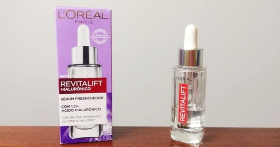 Sérum Anti-Idade Ácido Hialurônico L'Oréal Paris Revitalift - Foto: Internet