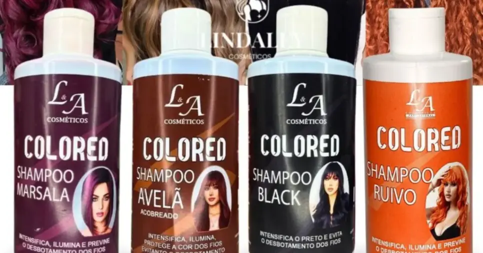 Shampoo Escurecedor Colored - Foto Internet Shampoo Escurecedor Colored - Foto Internet