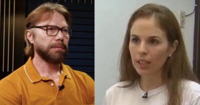 Ullisses Campbell e Suzane Von Richthofen (Fotos: Reproduções / YouTube / Record)