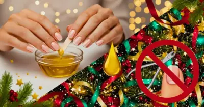 Não marque as unhas neste natal: Óleo natural facilita a remoção de cutículas em minutos