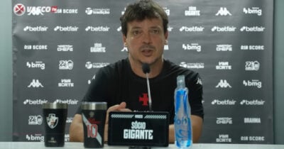Vasco tem veredito para Diniz (Foto: Vasco TV)