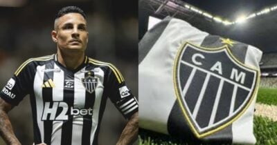 Arana está a um passo de dar adeus ao Atlético-MG - Montagem/Instagram