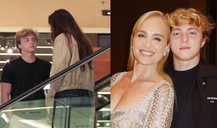 Filho de Angélica e Luciano Huck, Benício é flagrado com nova namorada em shopping de luxo. 
Foto: (Foto: Reprodução / Edson Douglas / AGNews / Instagram)