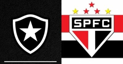 Botafogo e São Paulo  - Foto: Montagem/TV FOCO