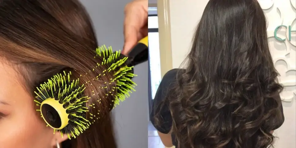 Saiba como usar a escova da maneira certa no cabelo (Reprodução: Montagem TV Foco) Saiba como usar a escova da maneira certa no cabelo (Reprodução: Montagem TV Foco)