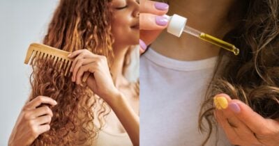 Óleo de cabelo melhora frizz - Foto: Montagem/TV FOCO