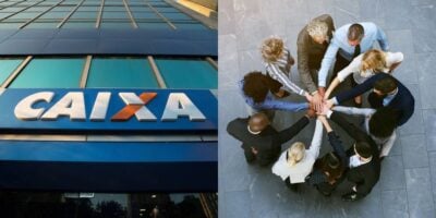 Caixa comunica liberação de benefício à lista de trabalhadores (Reprodução: Montagem TV Foco)