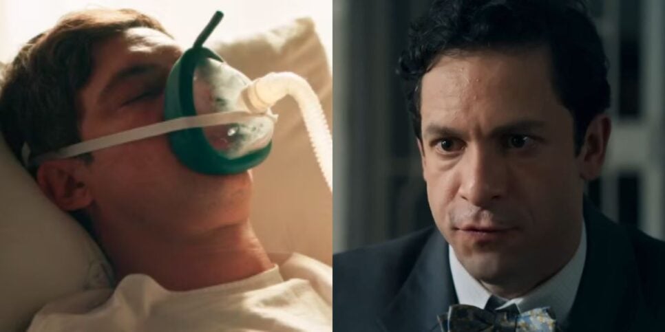 Celso pedirá desculpas para Candinho no hospital (Reprodução: Globo)