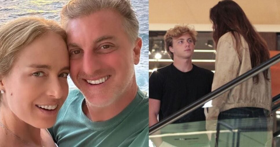 Filho de Angélica e Luciano Huck, Benício é flagrado com nova namorada em shopping de luxo. Foto: (Foto: Reprodução / Edson Douglas / AGNews / Instagram)