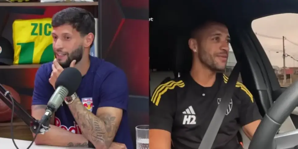 Capixaba no radar do Galo e Vitor Hugo deve renovar (Reprodução: Youtube / Charla Podcast)