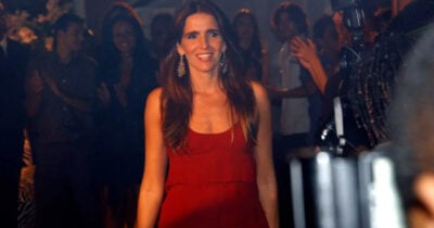 Aos 59 anos, Maria Clara, de Celebridade, aparece irreconhecível (Foto: Tv Globo)