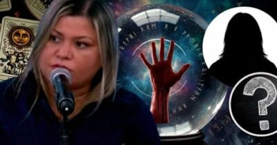 Lene sensitiva revela risco contra influenciador famoso(Foto Reprodução/Montagem/Lennita/TV Foco/Canva/YouTube)