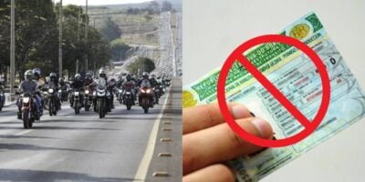5 infrações que suspendem a CNH dos donos de motos (Reprodução: Montagem TV Foco)