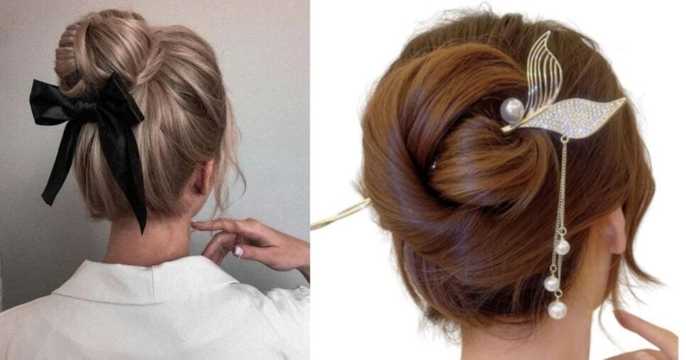 Você pode inserir acessórios como laços de veludo e strass (Foto Reprodução/Montagem/TV Foco/Pinterest/Lennita)