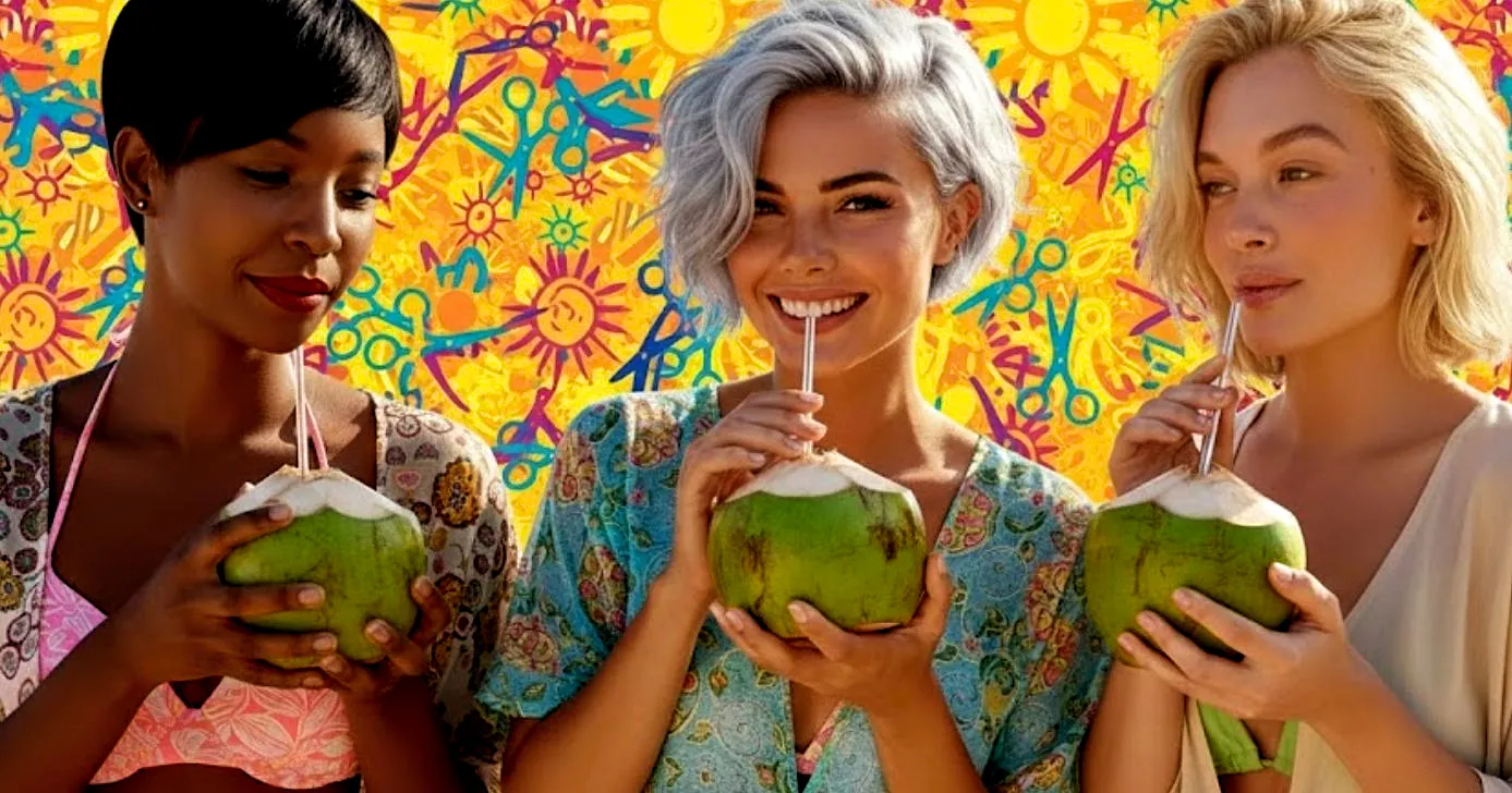 Conheça os três melhores cortes de cabelo para usar no Verão (Foto Reprodução/Montagem/TV Foco/Canva/GMN/Lennita/Pinterest)